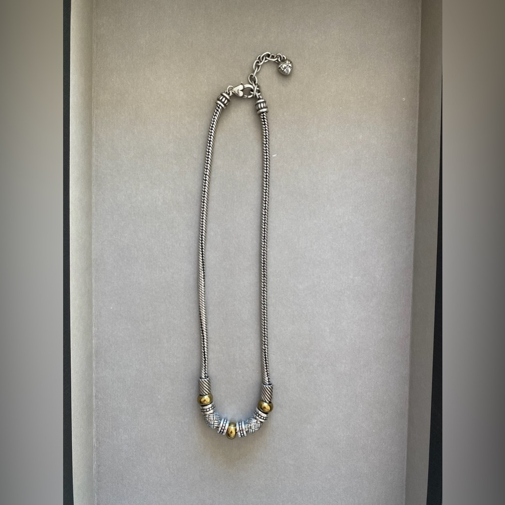 Brighton Gold & Silver Charm Necklace
